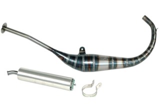 marmitta jollymoto JH0404S-LSS honda nsr125f r raiden jc22 silenziatore carbonio