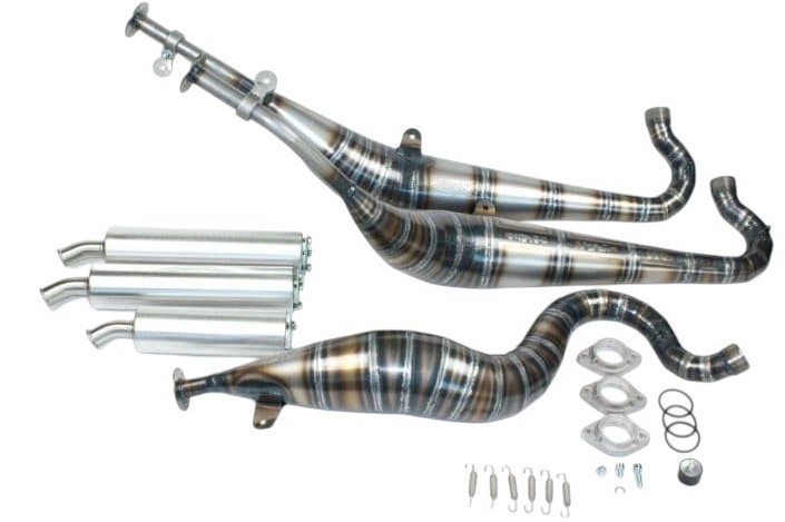 marmitte scarichi jollymoto jh0406gp-lss honda ns 400 r silenziatori alluminio