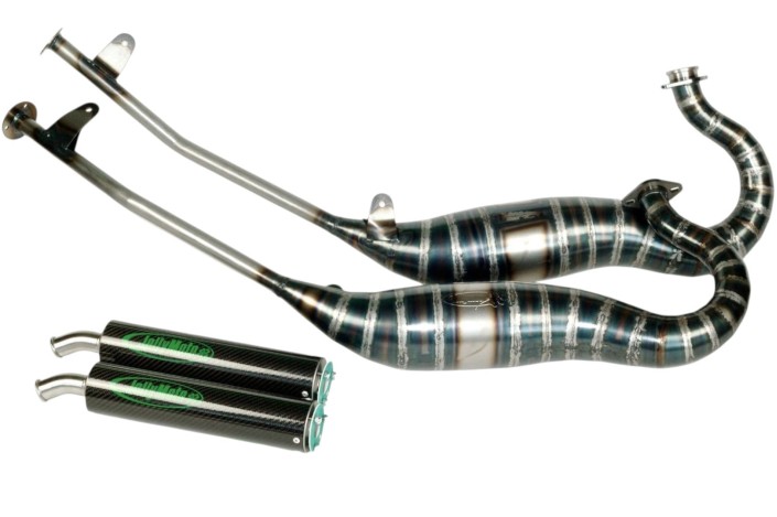 marmitte scarichi jollymoto jk0950ss-bcf kawasaki kr1s 250 silenziatori carbonio