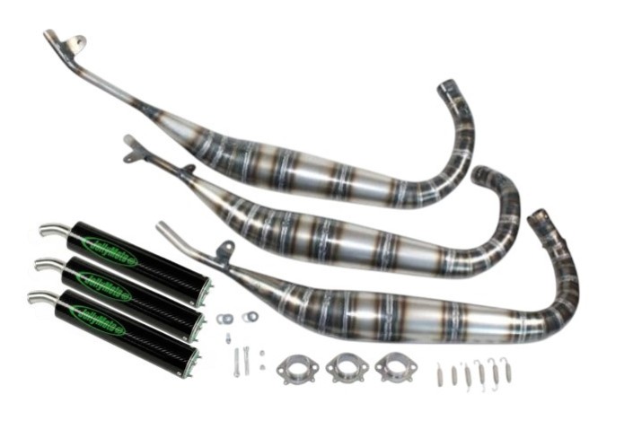 marmitte scarichi jollymoto jkok50ss-bcf kawasaki h1 500 silenziatori carbonio