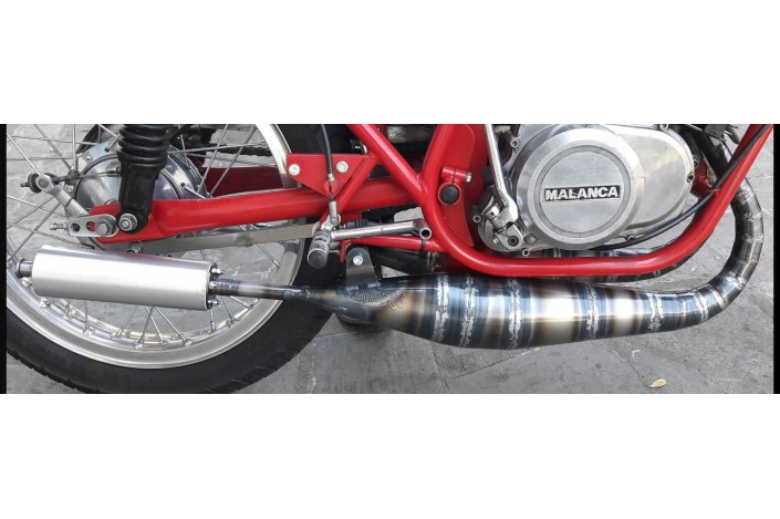 marmitta scarico jollymoto jmmlc001-lss malanca e2c silenziatore alluminio