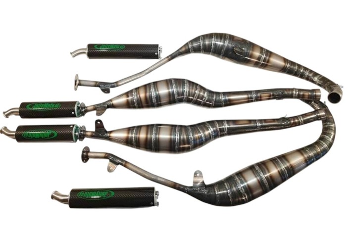 marmitte scarichi jollymoto js0608gp-bcf rg 500 gp silenziatori carbonio