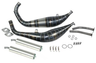 marmitte scarichi jollymoto corsa js0620ss-lss suzuki rgv 250 vj22 silenz. alluminio
