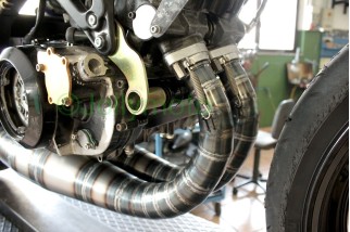 marmitte scarichi jollymoto jy0707cagp-bcf yamaha rz 350 silenziatore carbonio