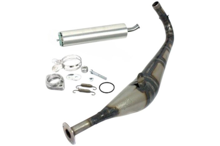 marmitta scarico jollymoto jy0706s-lss yamaha tzr 125 r sp silenz. alluminio