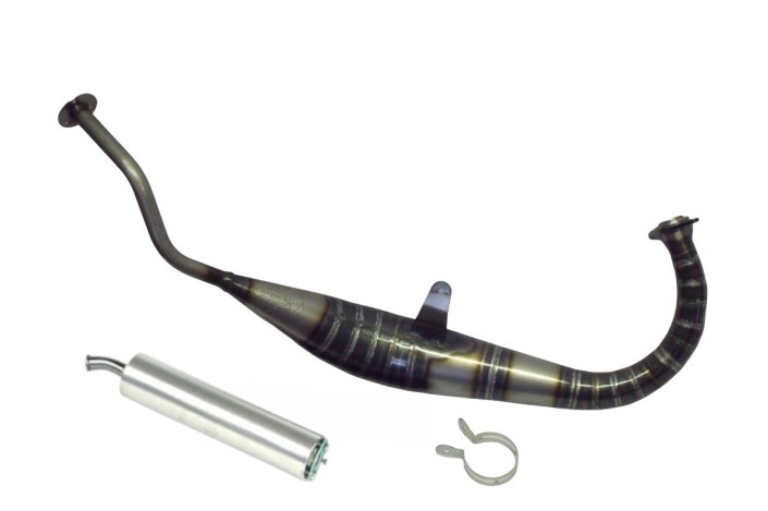 marmitta scarico jollymoto jy0709s-lss yamaha tzr 125 4fl silenziatore alluminio