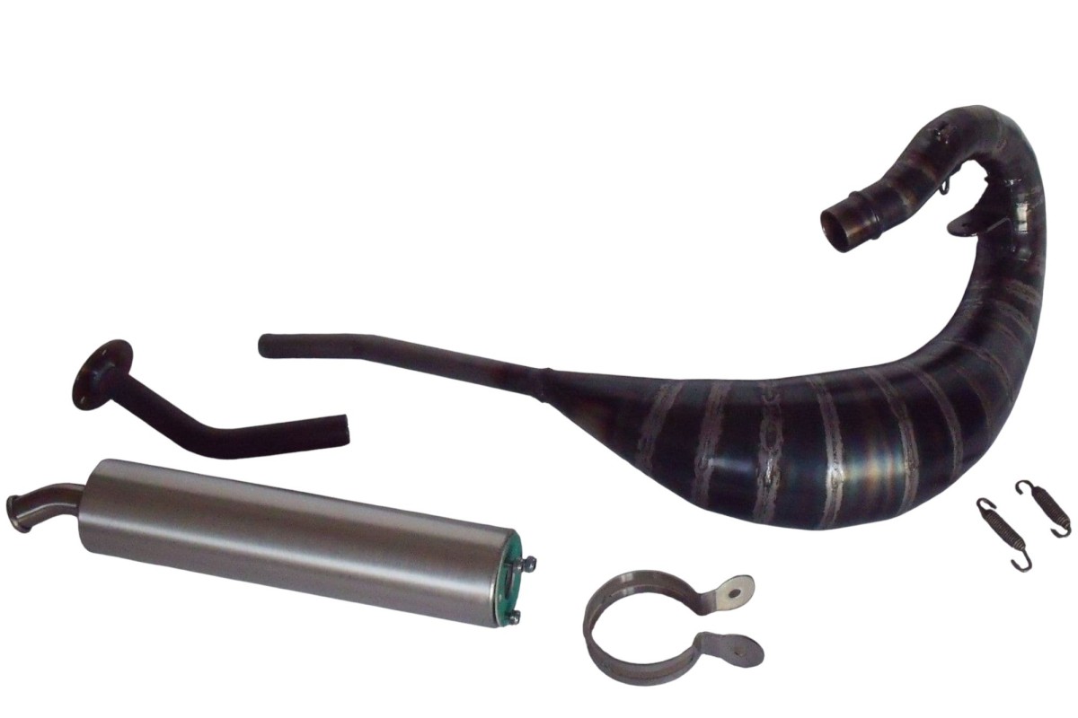 marmitta scarico jollymoto jm0520-lss fantic caballero silenziatore alluminio