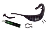 marmitta scarico jollymoto jm0520-bcf fantic caballero silenziatore carbonio