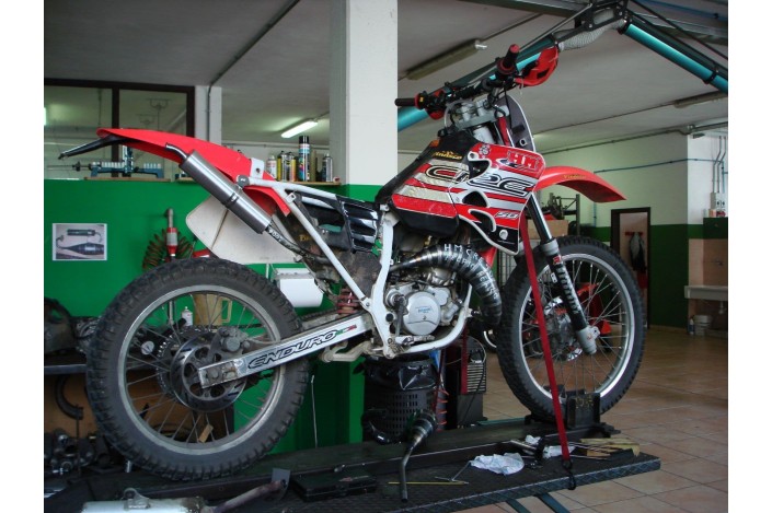 marmitta scarico jollymoto jm0540-lss hm cre 50 silenziatore alluminio