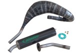 marmitta scarico jollymoto jm0543-02-03-bcf hm cre 85cc silenziatore carbonio