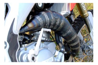 marmitta scarico jollymoto jm0543-02-03-ck hm cre 85cc silenziatore kevlar