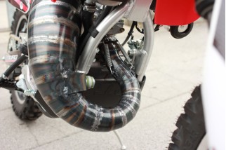 marmitta scarico jollymoto jm0544-ck hm cre 125 silenziatore kevlar