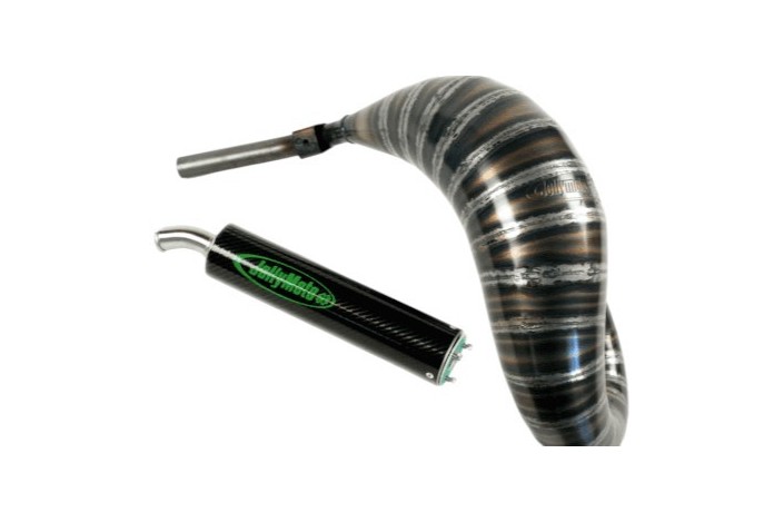 marmitta scarico jollymoto jmh0531-bcf honda cr 80 silenziatore carbonio