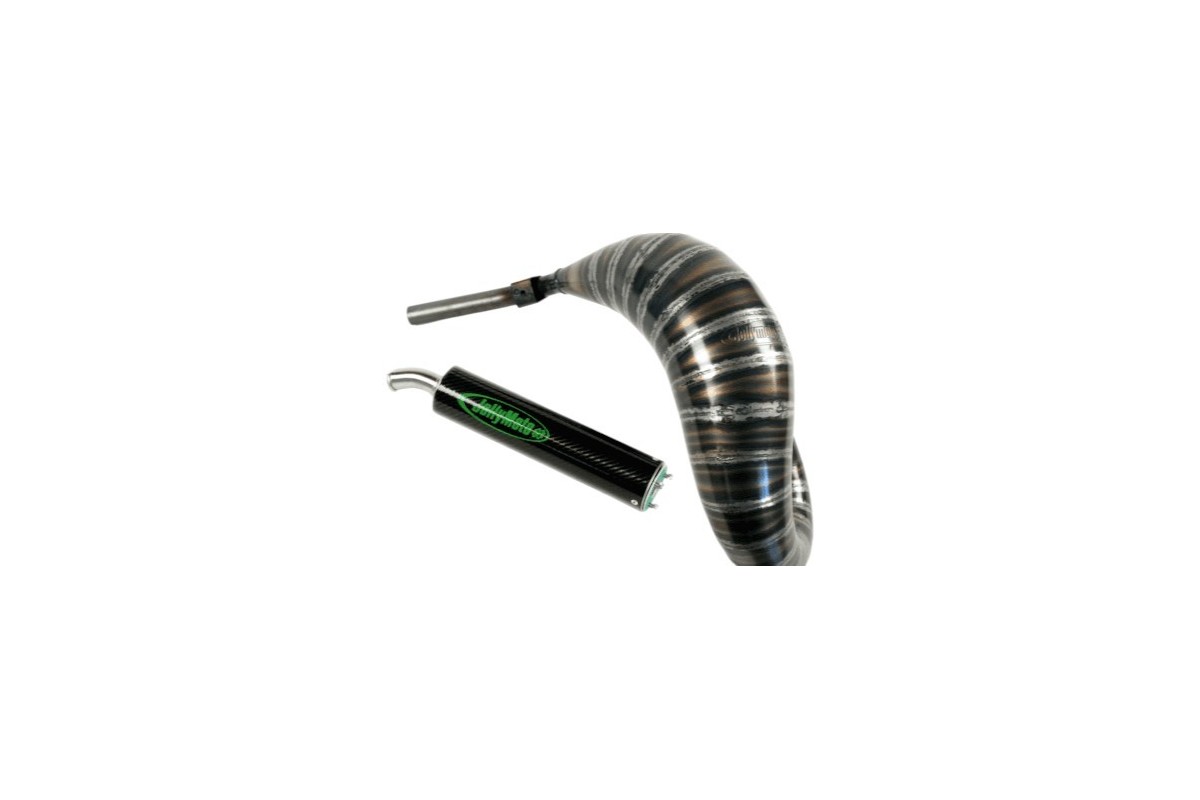 marmitta scarico jollymoto jmh0531-bcf honda cr 80 silenziatore carbonio
