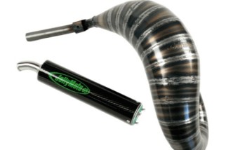 marmitta scarico jollymoto jmh0531-bcf honda cr 80 silenziatore carbonio