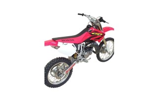 marmitta scarico jollymoto jmh0530-bcf honda cr 85 silenziatore carbonio