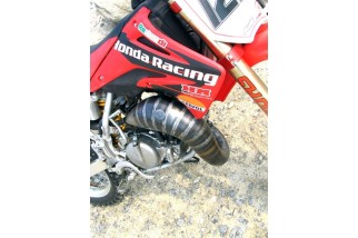 marmitta scarico jollymoto jmh0530-ck honda cr 85 silenziatore kevlar