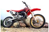 marmitta scarico jollymoto jmh0530-bcf honda cr 85 supermoto silenz. carbonio