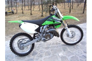 marmitta scarico jollymoto jm0563-bcf kawasaki kx 144 silenziatore carbonio