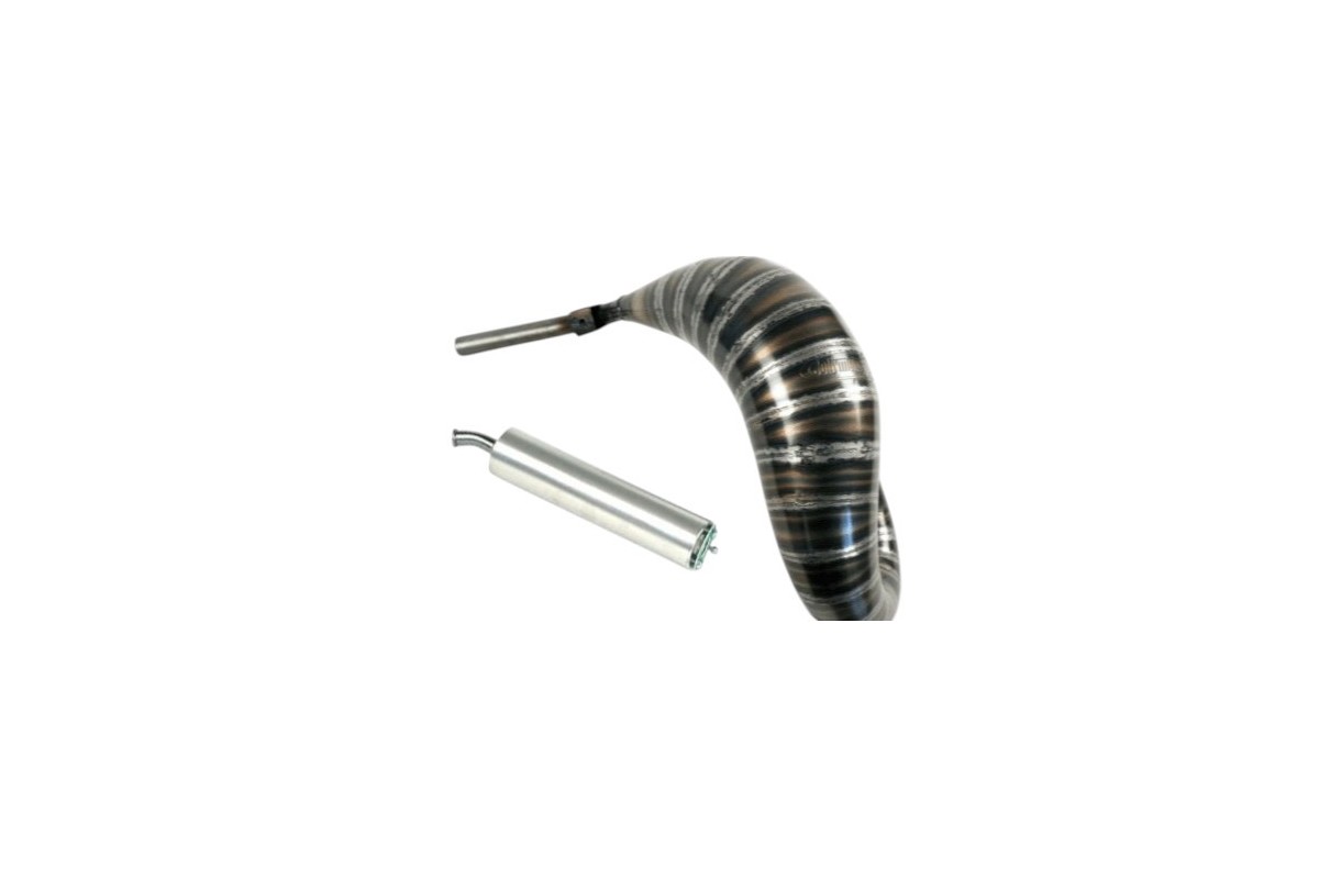 marmitta scarico jollymoto jm0576-lss ktm sx 125-sx 150 silenziatore alluminio