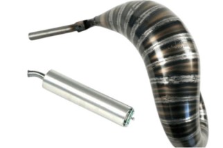marmitta scarico jollymoto jm0576-lss ktm sx 125-sx 150 silenziatore alluminio