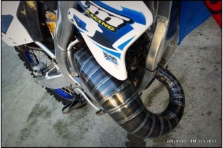 marmitta scarico jollymoto jm0596 tm 144 enduro - cross