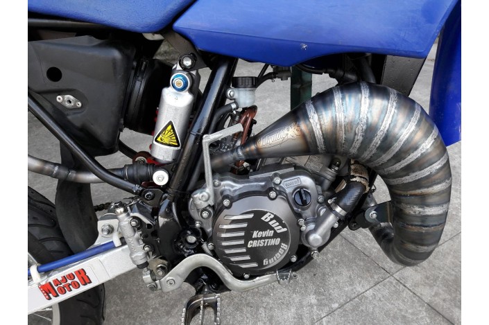 marmitta scarico jollymoto jm0591-ck yamaha yz 85 silenziatore kevlar