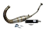 marmitta scarico jl ca152s-bcf-r aprilia rs 125 silenziatore carbonio-race cap