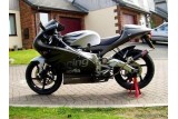 marmitta scarico jl ca152s-bcf-r aprilia rs 125 silenziatore carbonio-race cap