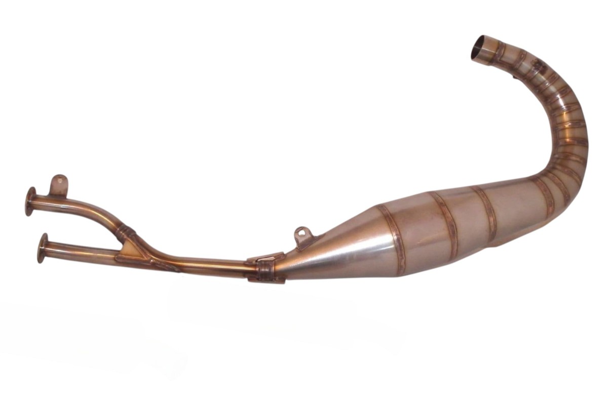 marmitta scarico jl gp ca153ts aprilia rs 125 senza silenziatore