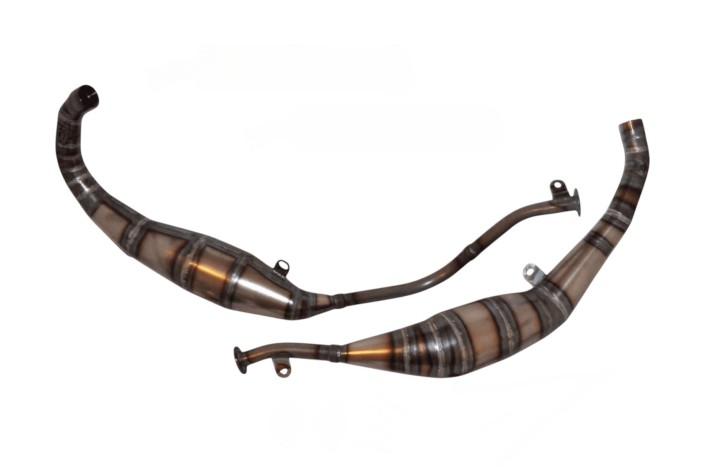 marmitte scarichi jl gp ca154gp aprilia rs 250 senza silenziatore