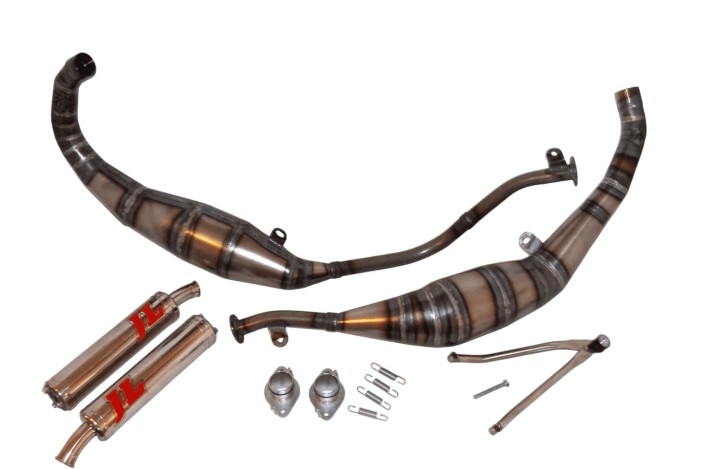 marmitte scarichi jl gp ca154gp-ss-c aprilia rs 250 silenziatore inox