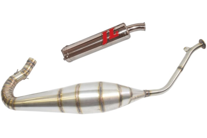 marmitta scarico jl cd310s-lss-r derbi gpr 125 silenz. inox leggero-race cap