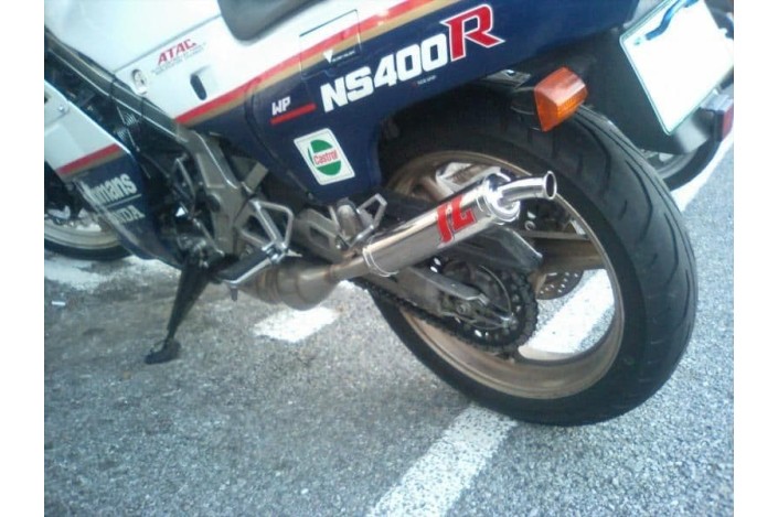 marmitte scarichi jl ch158ss-lss-c honda ns 400r silenz. inox leggero
