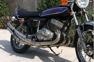 marmitte scarichi jl ck157ss-lss-c kawasaki h2 750 silenziatori inox leggeri