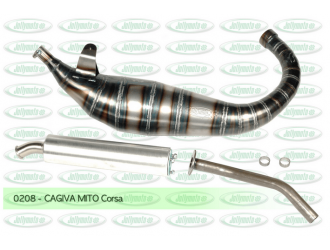 Marmitta scarico exhaust Cagiva Mito 125 Jollymoto 0208